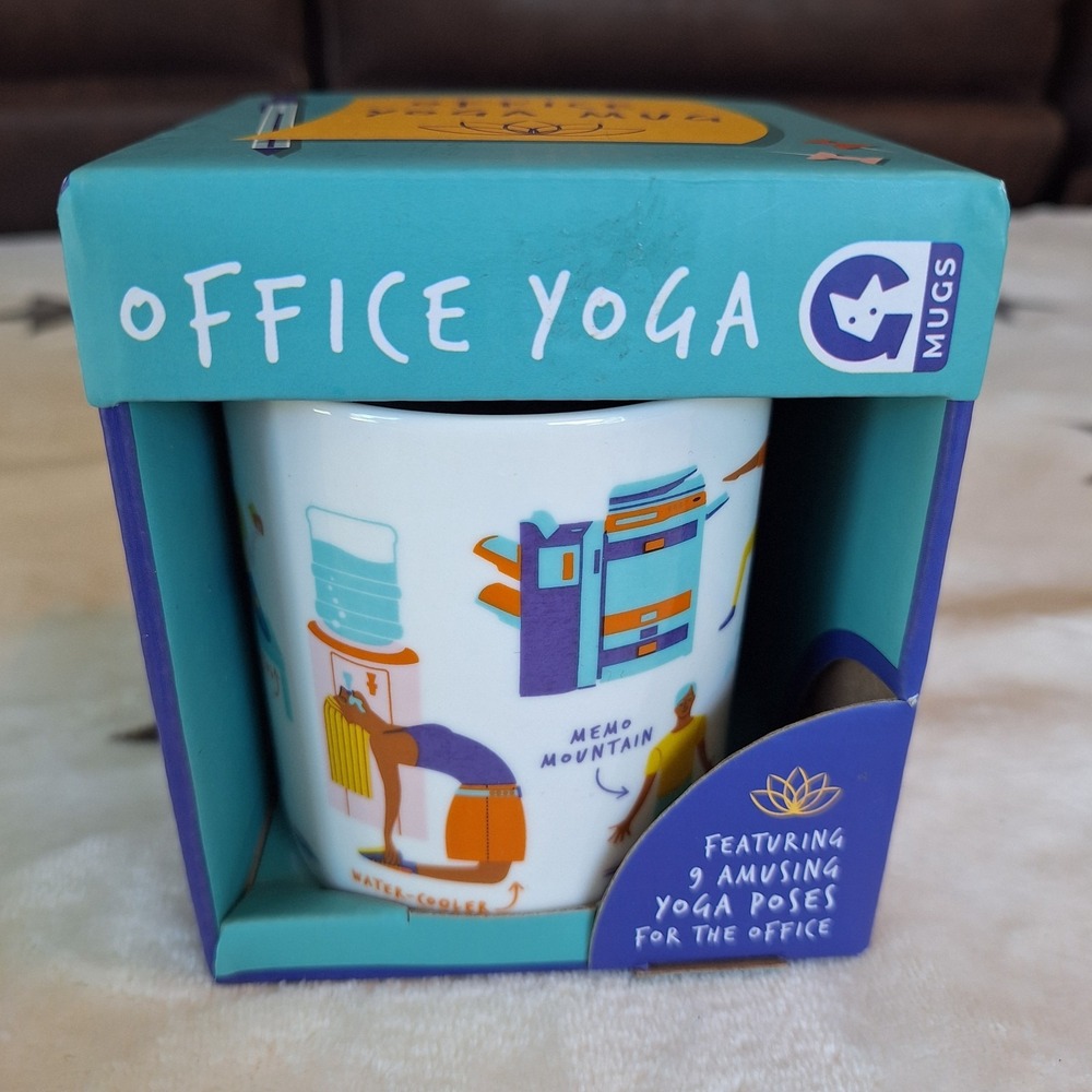 New Favorite Office Coffee Mug Humor Yoga Witty Gift For Your Work Bestie